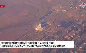 Коксохимический завод в Авдеевке перешел под контроль российских военных