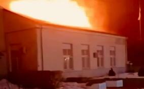 В Сосновом Бору горело отделение полиции