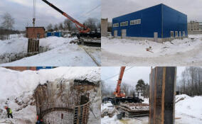 В Колчаново продолжают строить водопроводные очистные сооружения