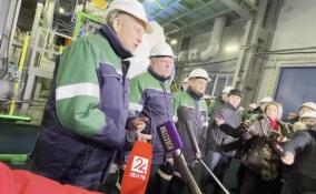 В Волхове торжественно запустили новый завод по производству минеральных удобрений