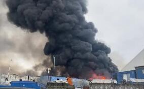 "Получил повреждения наш начальник и один сотрудник": очевидец пожара на Волхонском шоссе дал комментарий ЛенТВ24