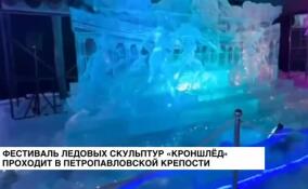 В Петропавловской крепости с 8 по 17 марта проходит фестиваль ледовых скульптур «КроншЛед»