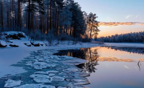 На реках и озерах Ленобласти активно тает ледовый покров