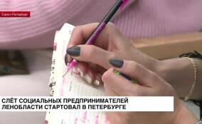 Слет социальных предпринимателей 47-го региона стартовал в Петербурге