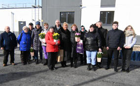 Семьям из Выборгского района вручили ключи от новых квартир в Каменногорске