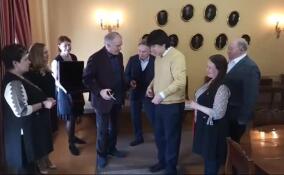 Владимир Цой и Валерий Гергиев открыли обновленный Дом-музей Римского-Корсакова в Тихвине