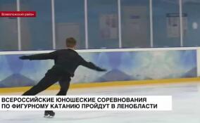 Всероссийские юношеские соревнования по фигурному катанию пройдут в Ленобласти