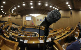 В Доме правительства проходит торжественное заседание, посвященное 30-летию ЗакСа Ленобласти