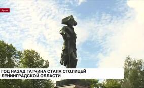 Год назад Гатчина стала столицей Ленинградской области