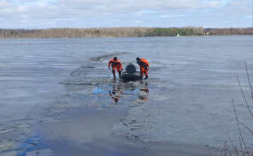 Спасатели обнаружили тело рыбака на озере Дымское