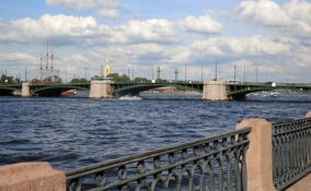 Два моста разведут в Петербурге в ночь на 9 апреля
