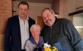 Ветеран Вера Воронцова из Приозерского района отпраздновала 100-летие
