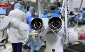 60 операций по замене хрусталика глаза сделали единовременно в петербургском филиале «Микрохирургии глаза»