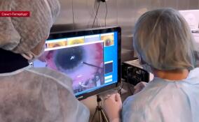 60 операций по замене хрусталика глаза сделали единовременно в петербургском филиале «Микрохирургии глаза»