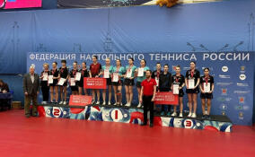Спортсменки из Ленобласти победили в Суперлиге командного чемпионата по настольному теннису