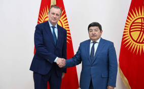 Стратегическое партнерство обсудили губернатор Ленобласти и руководитель администрации президента Киргизской Республики