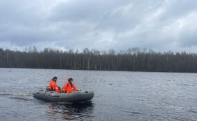 Спасатели из Лодейного Поля провели мониторинг паводковой обстановки на реке Свирь