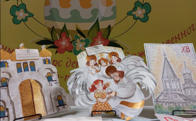 Школьники Ленобласти подготовили пасхальные открытки для бойцов СВО