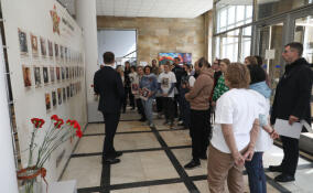 Ко Дню Победы в телецентре на Чапыгина появилась «Стена памяти»