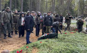 Останки 195 красноармейцев захоронили в поселке Новая Малукса