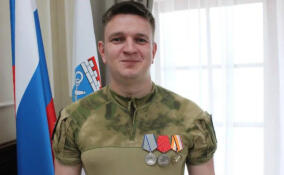 Доброволец из Ленобласти рассказал, за что удостоился медали «За отвагу»