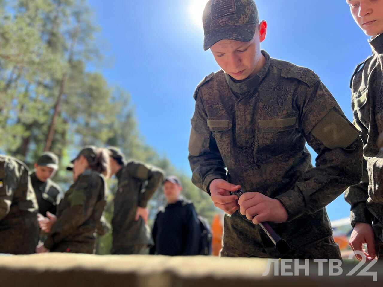 В Вырице проходит большой спортивный фестиваль