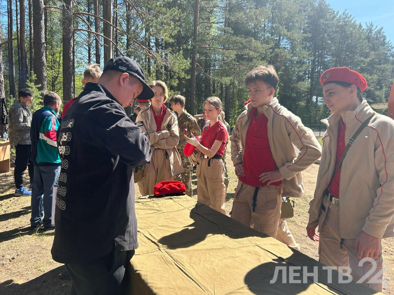 В Вырице проходит большой спортивный фестиваль