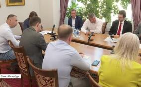 В правительстве Ленобласти обсудили благоустройство и развитие инфраструктуры ЖК «Ржевский парк»