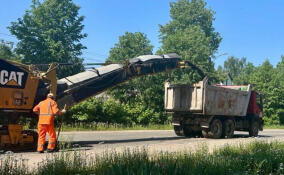 В Ленобласти ремонт трассы между Осьмино и Большим Сабском стартует в конце июня