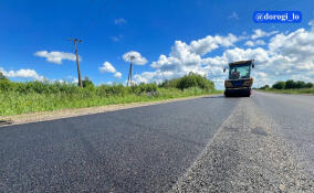 Дорожники оценили ремонт трасс в трех районах Ленобласти