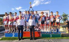 Команда велосипедистов из Выборга стала третьей на Летней Спартакиаде учащихся России
