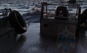 Двоих рыбаков спасли на дрейфующей лодке в Ладожском озере