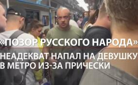 В московском метро экс-полицейский набросился на певицу из-за внешности