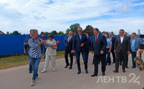 Александр Дрозденко посетил племенной завод «Рапти» в Лужском районе