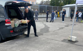 Футбольный клуб «Ленинградец» организовал сбор гумпомощи для Курской области