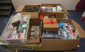 Петербуржцы собирают гуманитарную помощь для жителей Курской и Липецкой областей