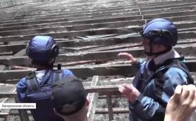 Глава МАГАТЭ Рафаэль Гросси посетил Запорожскую АЭС после атаки беспилотника и пожара