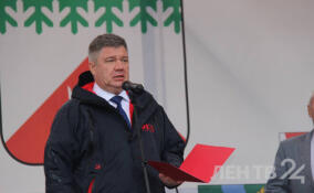 Вице-губернатор Ленинградской области Михаил Ильин поздравил волховчан с 97-летием Волховского района