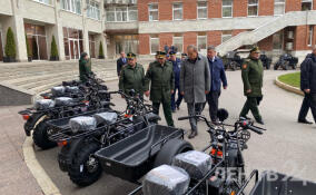 Ленобласть передала автомобили группировке «Север»