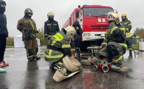 В Ленобласти ввели звание «Почетный пожарный»