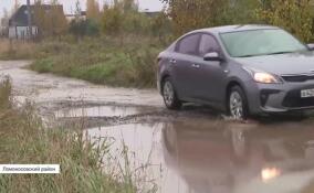 Жителям деревни в Ломоносовском районе непросто возвращаться домой