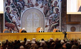 Епископ Варнава посетил Всемирный Русский Народный Собор