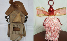 В Ленобласти выбирают лучшую ёлочную игрушку из отходов