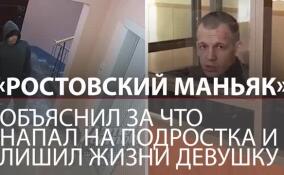 «Ростовский маньяк» объяснил, почему убил девушку и напал на подростка