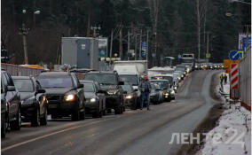 В Ленобласти с 23 по 26 декабря перекроют Староприозерское и Новоприозерское шоссе