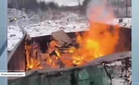 Экомилиция пресекла два факта несанкционированного сжигания мусора во Всеволожском районе