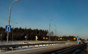 На год раньше открыли расширенный участок трассы Р-23 в Ленобласти