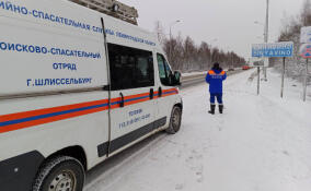 Спасатели проконтролировали ситуацию на дорогах в Ленобласти