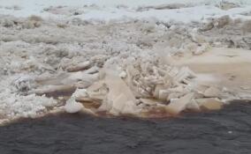 Спасатели следят за ледовыми заторами в СНТ «Возрождение» с помощью квадрокоптера