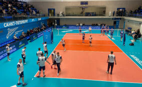 В Петербурге проходит турнир по волейболу, посвященный дню полного освобождения Ленинграда